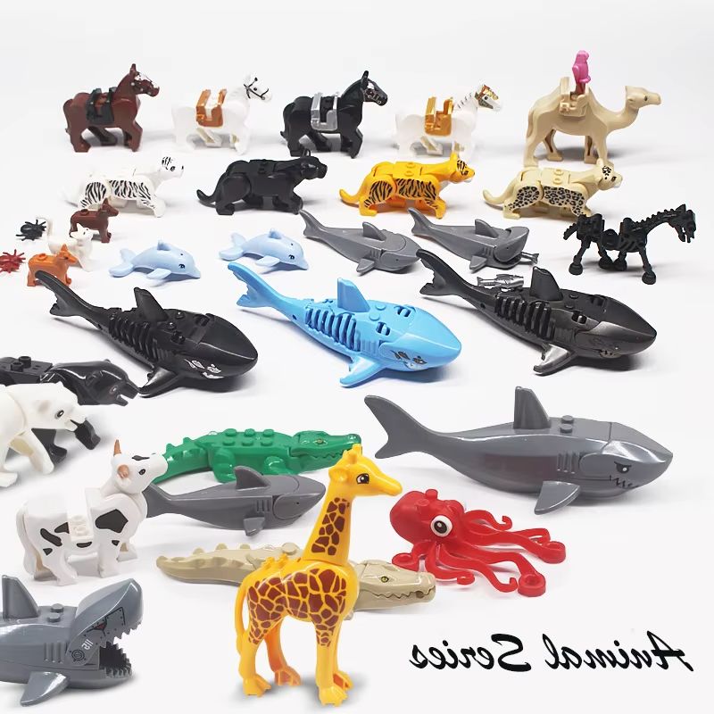 Marine Zoo - MOC 2025 New 1PCS Printed Zoo