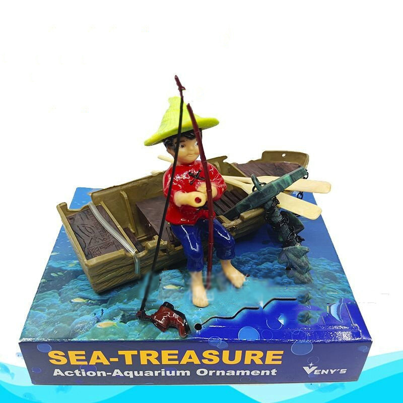 Aquarium Marina - Hot Aquarium Decoration Undersea Tug of