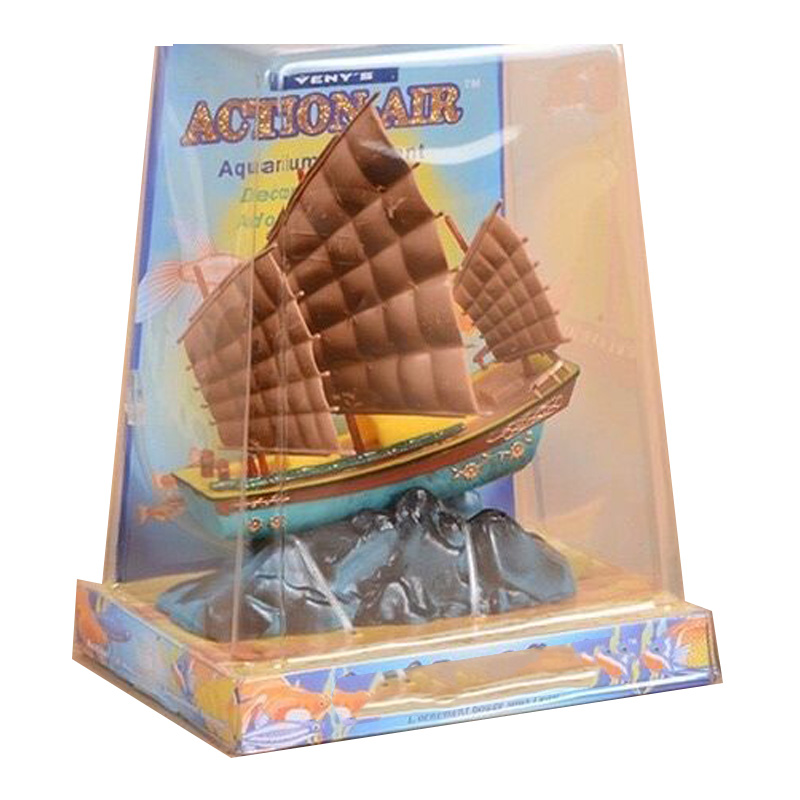 Aquarium Marina - Hot Aquarium Decoration Undersea Sailing boat