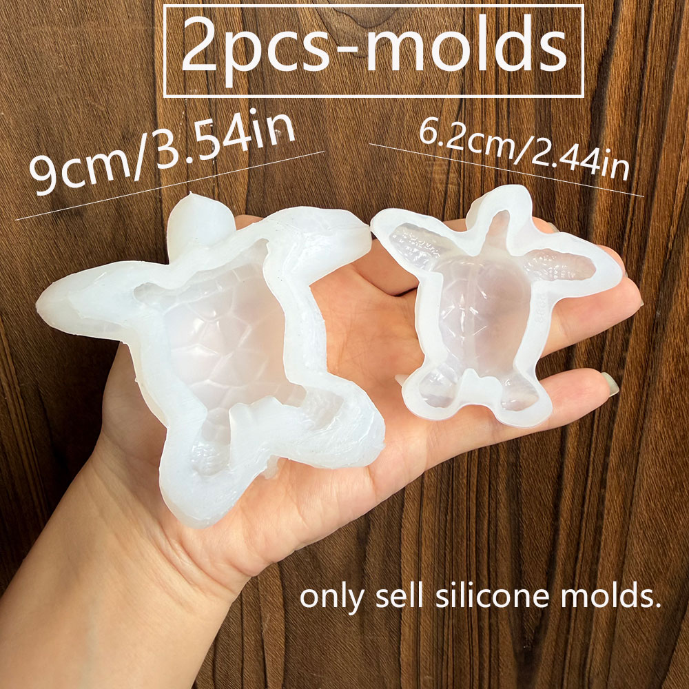 2Pcs Sea Turtle Silicone Molds - đánh giá và giá Marine Aquarium Epoxy