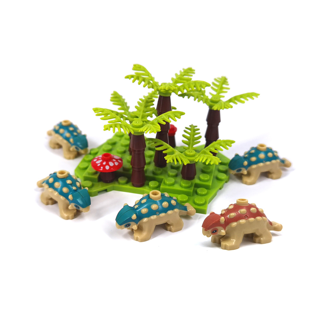 MOC Baby Ankylosaurus Building - đánh giá và giá Marine Zoo