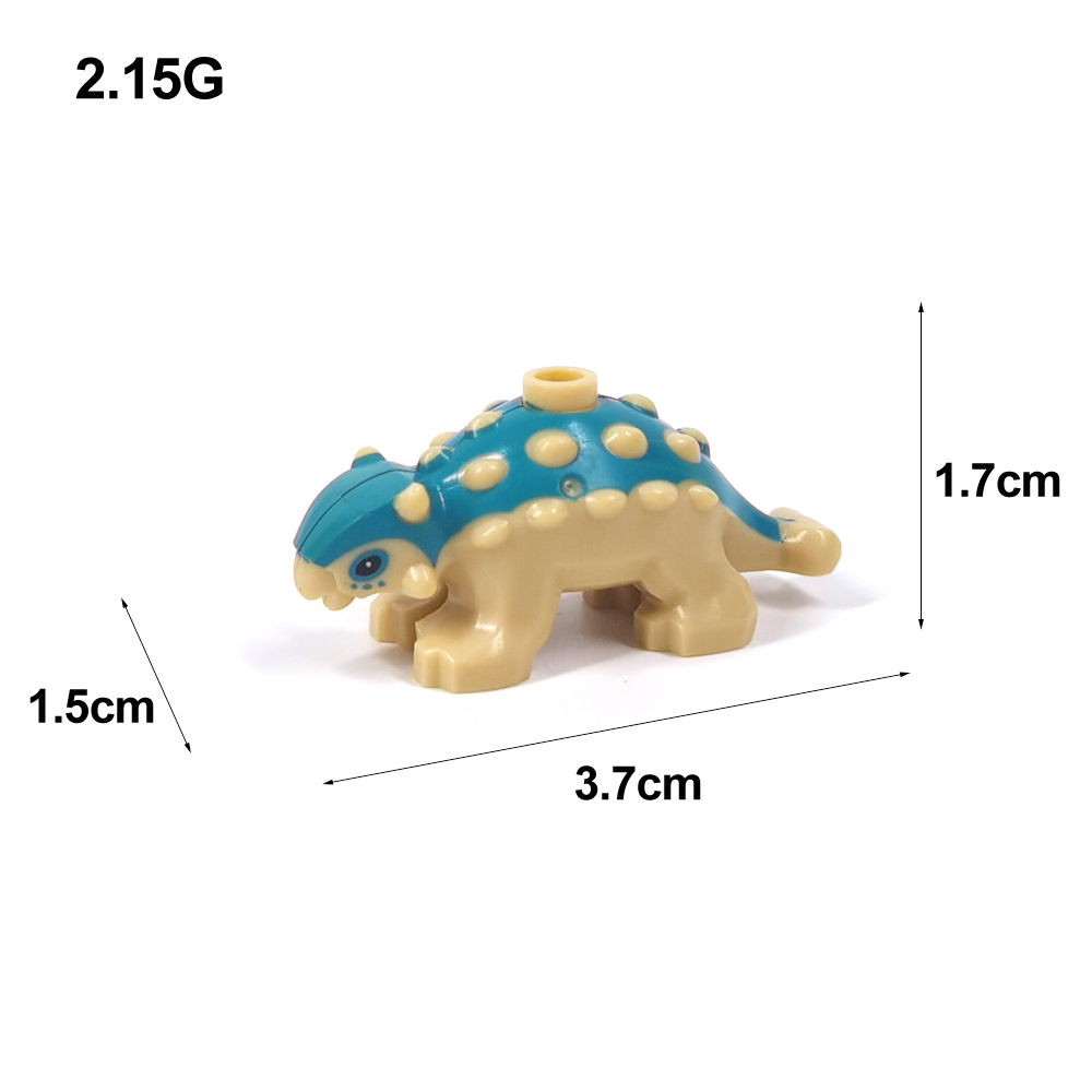 MOC Baby Ankylosaurus Building - đánh giá và giá Marine Zoo