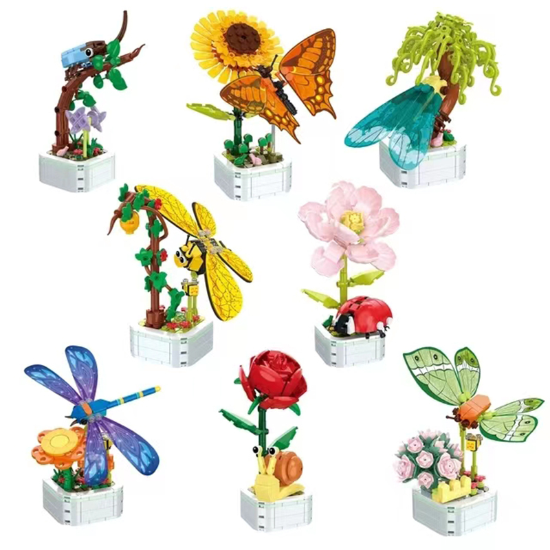 1pcs Cute Forest Animal Buildi - đánh giá và giá Marine Zoo