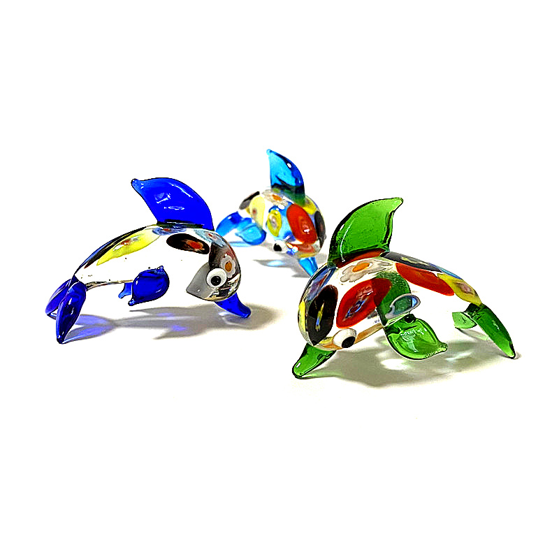 Colorful Miniature Glass Dolph - đánh giá và giá Marine Aquarium Europe