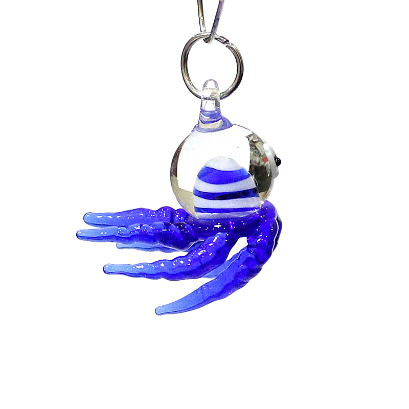 Miniature Octopus Glass Charm  - đánh giá và giá Marine Aquarium Europe