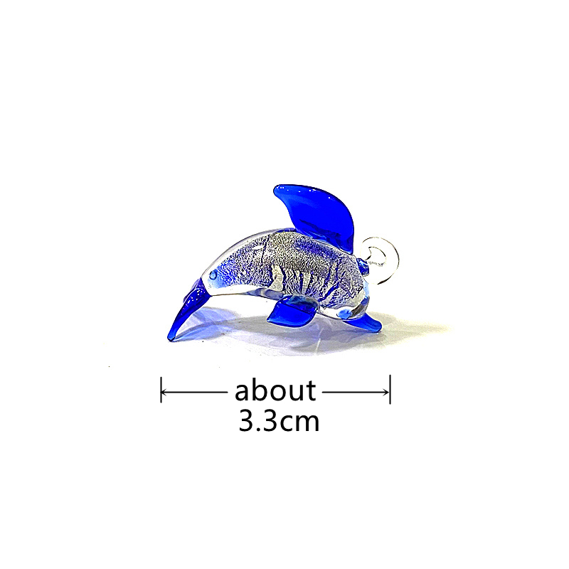 2PCS Mini Cute Glass Dolphin C - đánh giá và giá Marine Aquarium Europe