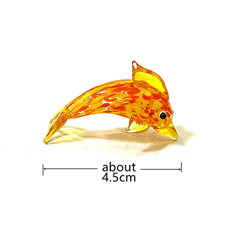 Handmade Mini Glass Dolphin Fi - đánh giá và giá Marine Aquarium Europe