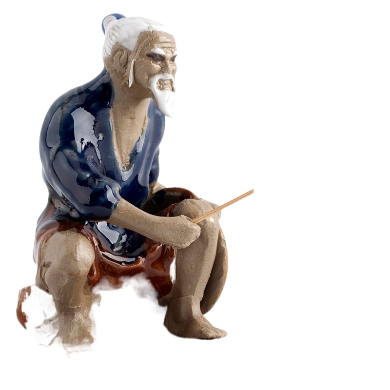 Ceramics Fisherman Boat Figuri - đánh giá và giá Aquarium Marina