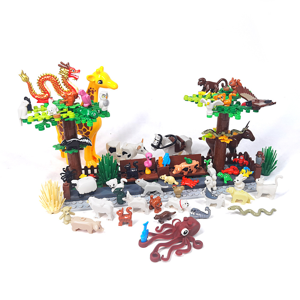 MOC 1PCS Printed Zoo Animals C - đánh giá và giá Marine Zoo