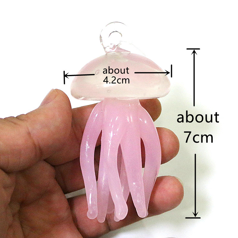 Pink Jellyfish Glass Pendant C - đánh giá và giá Marine Aquarium Europe